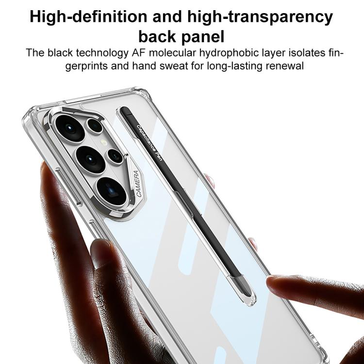 For Samsung Galaxy S26 Ultra 5G GKK Space Series Airbag Full Coverage Phone Case with Pen Slot & Stylus