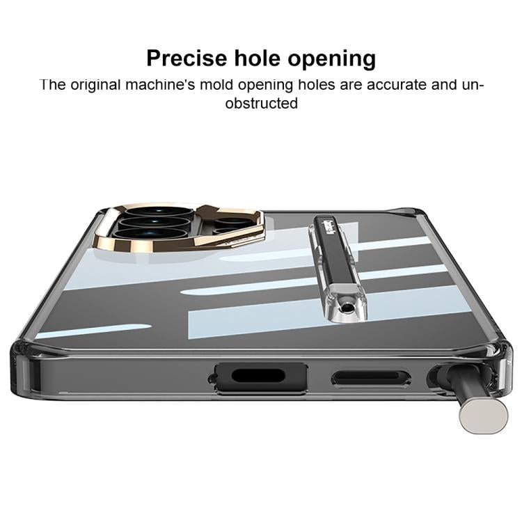 For Samsung Galaxy S26 Ultra 5G GKK Space Series Airbag Full Coverage Phone Case with Pen Slot & Stylus