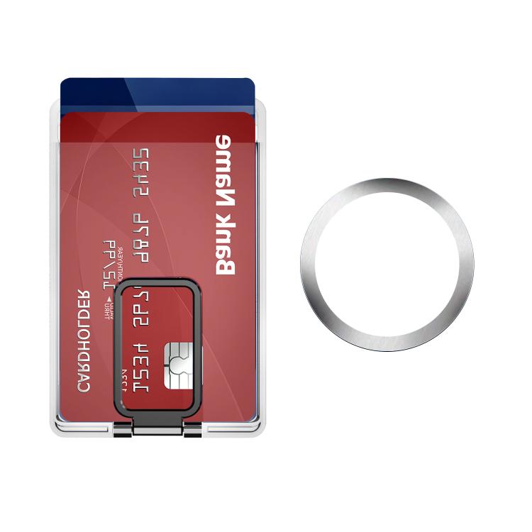 XDcase Magnetic Back Card Slot with Holder For iPhone / Galaxy & More