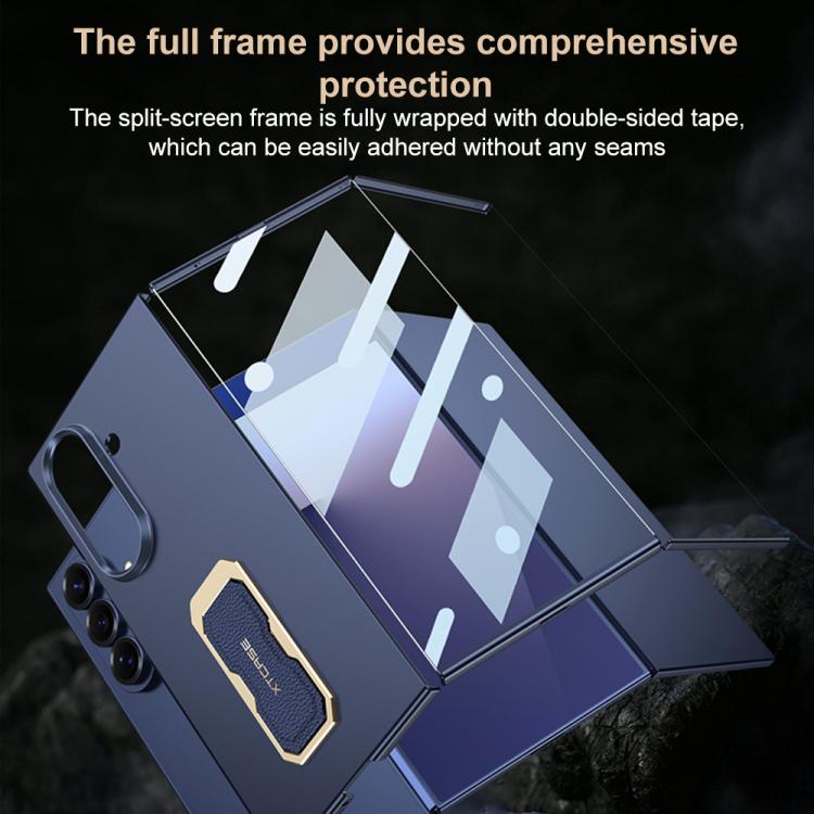 For Samsung Galaxy Z TriFold GKK Integrated Ultra-thin Full Coverage Wristband Rotating Holder Phone Case