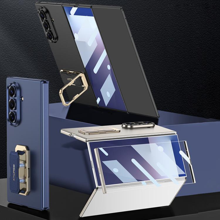 For Samsung Galaxy Z TriFold GKK Integrated Ultra-thin Full Coverage Wristband Rotating Holder Phone Case