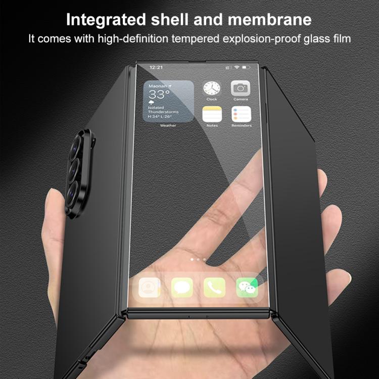 For Samsung Galaxy Z TriFold GKK Integrated Full Cover Frame Ultra-thin Magnetic Phone Case