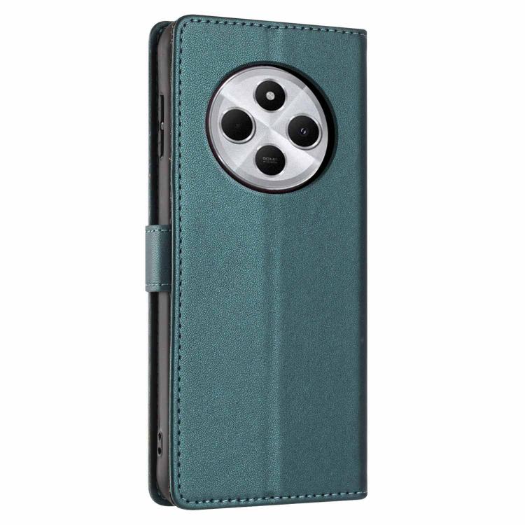 For Redmi 14C 4G / A3 Pro 4G Tree Cat Embossed Flip Vegan Leather Phone Case