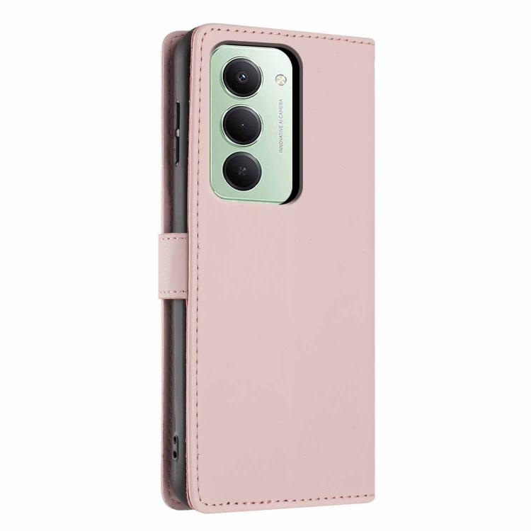For Redmi 15 5G / 4G EU 171mm Tree Cat Embossed Flip Vegan Leather Phone Case