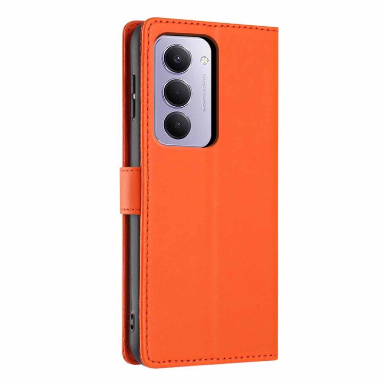 For Redmi 15 5G Global / 15 4G SEA 169.5mm Tree Cat Embossed Flip Vegan Leather Phone Case