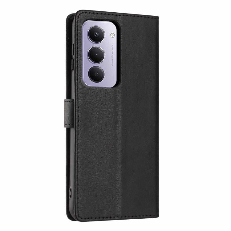 For Redmi 15 5G Global / 15 4G SEA 169.5mm Tree Cat Embossed Flip Vegan Leather Phone Case