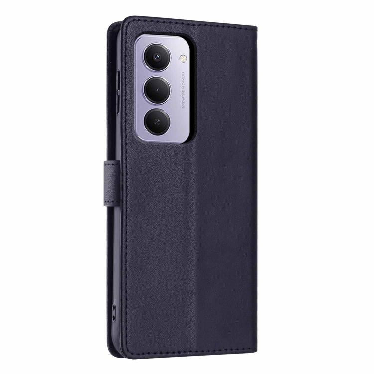 For Redmi 15 5G Global / 15 4G SEA 169.5mm Tree Cat Embossed Flip Vegan Leather Phone Case