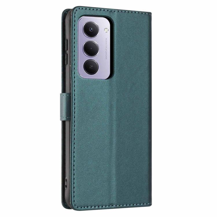 For Redmi 15 5G Global / 15 4G SEA 169.5mm Tree Cat Embossed Flip Vegan Leather Phone Case