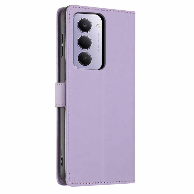 For Redmi 15 5G Global / 15 4G SEA 169.5mm Tree Cat Embossed Flip Vegan Leather Phone Case