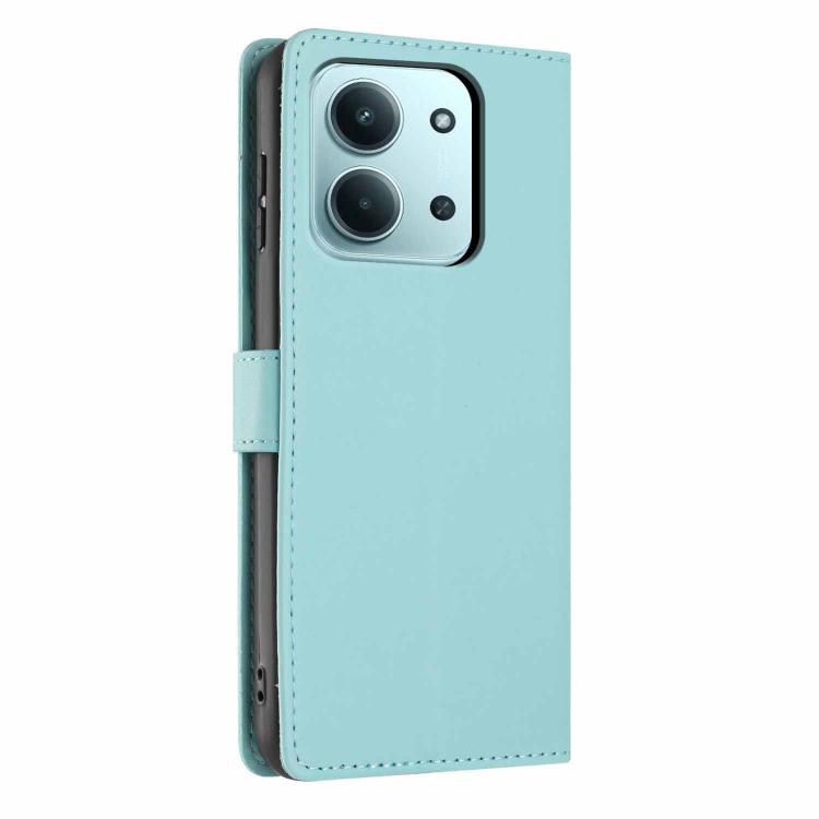 For Redmi 15C 5G / 4G EU 173mm Tree Cat Embossed Flip Vegan Leather Phone Case
