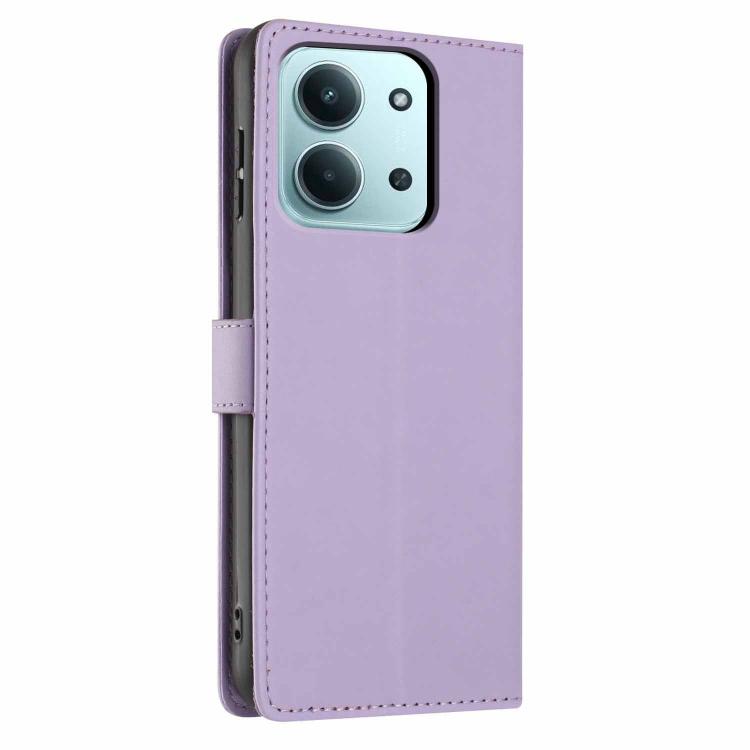 For Redmi 15C 5G / 4G EU 173mm Tree Cat Embossed Flip Vegan Leather Phone Case