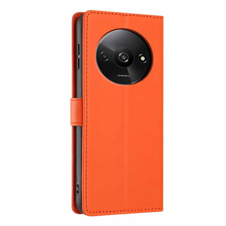 For Redmi A3 4G / A3X 4G Tree Cat Embossed Flip Vegan Leather Phone Case