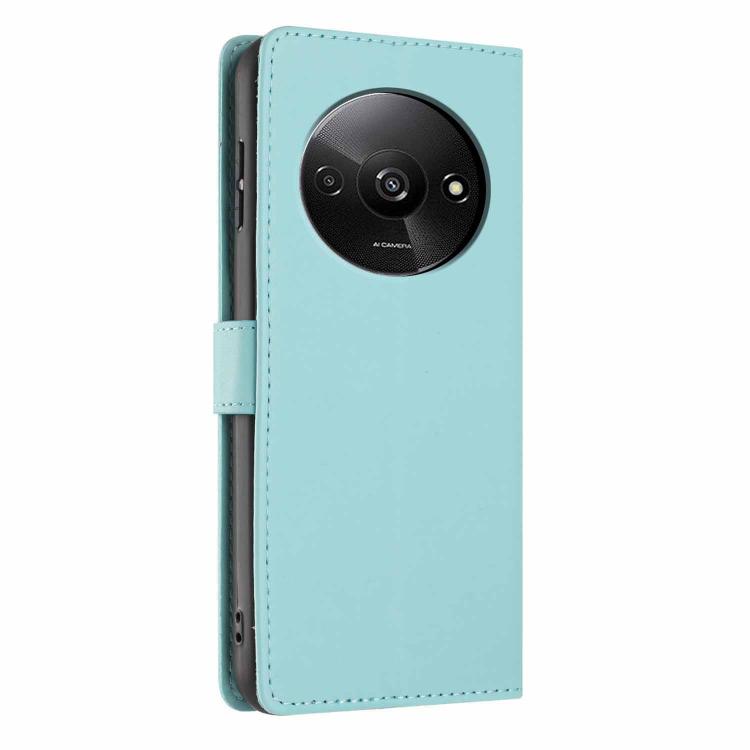 For Redmi A3 4G / A3X 4G Tree Cat Embossed Flip Vegan Leather Phone Case
