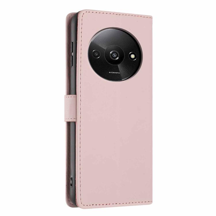 For Redmi A3 4G / A3X 4G Tree Cat Embossed Flip Vegan Leather Phone Case
