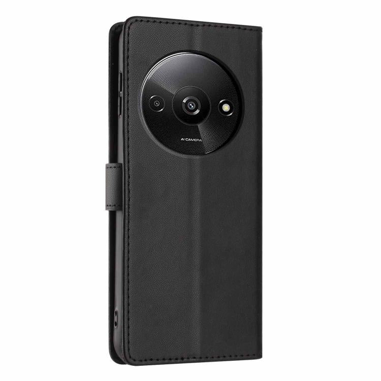For Redmi A3 4G / A3X 4G Tree Cat Embossed Flip Vegan Leather Phone Case