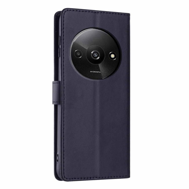 For Redmi A3 4G / A3X 4G Tree Cat Embossed Flip Vegan Leather Phone Case
