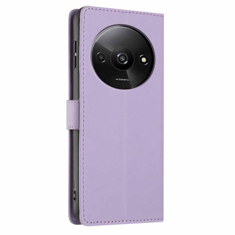 For Redmi A3 4G / A3X 4G Tree Cat Embossed Flip Vegan Leather Phone Case