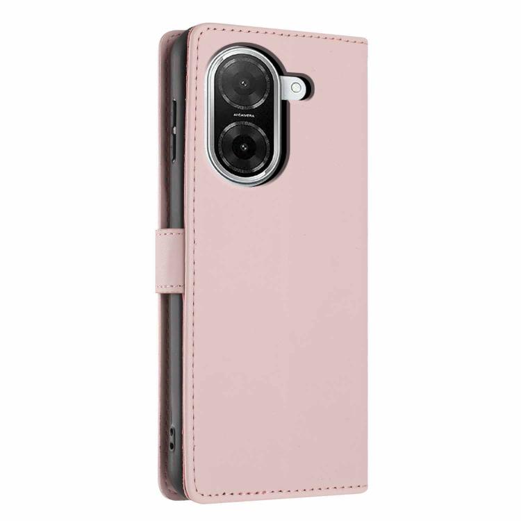 For Redmi A5 4G EU 173.3mm Tree Cat Embossed Flip Vegan Leather Phone Case