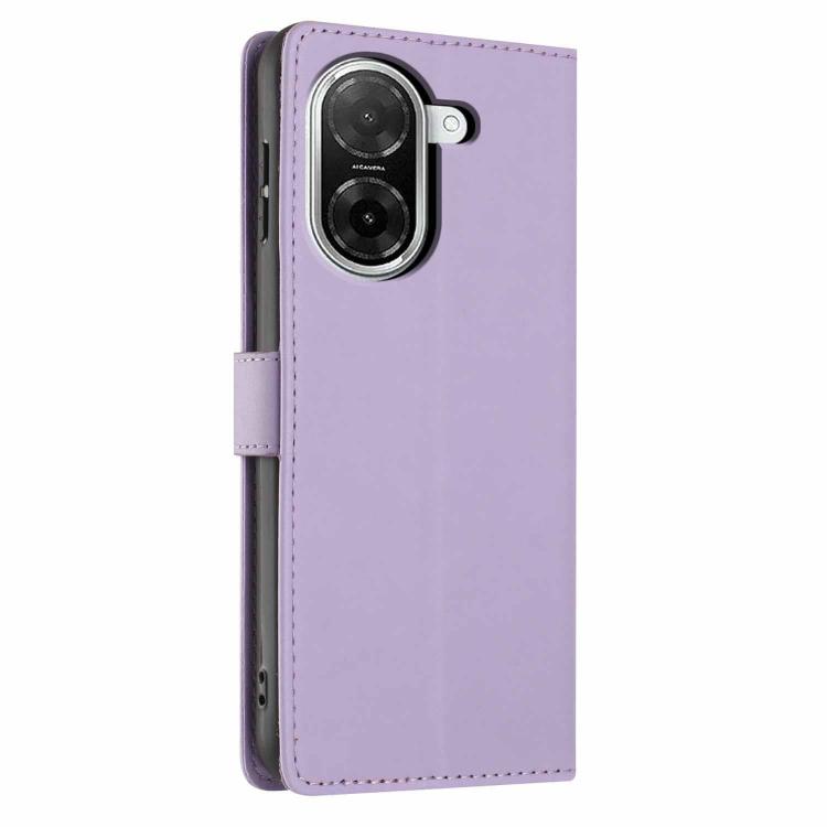 For Redmi A5 4G EU 173.3mm Tree Cat Embossed Flip Vegan Leather Phone Case