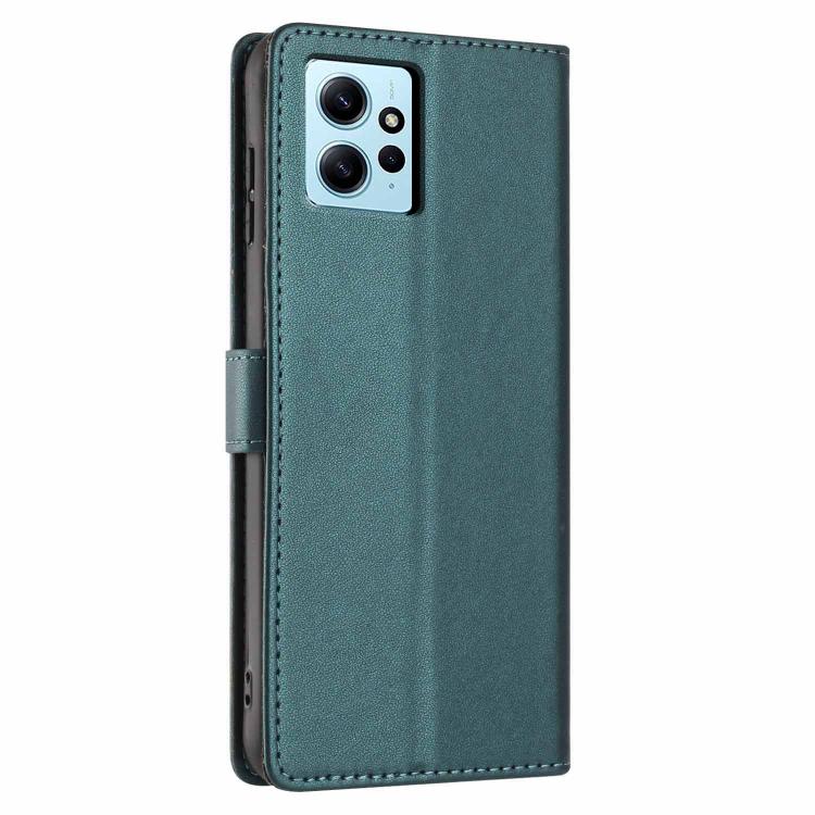 For Redmi Note 12 4G Global Tree Cat Embossed Flip Vegan Leather Phone Case