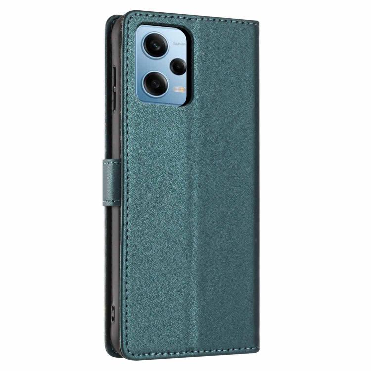 For Redmi Note 12 Pro 5G Global Tree Cat Embossed Flip Vegan Leather Phone Case