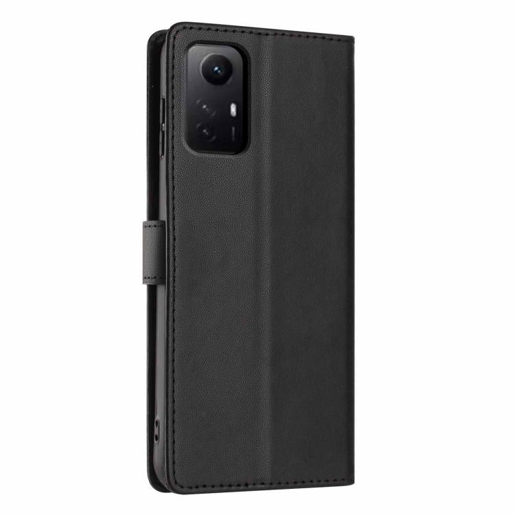 For Redmi Note 12S Tree Cat Embossed Flip Vegan Leather Phone Case