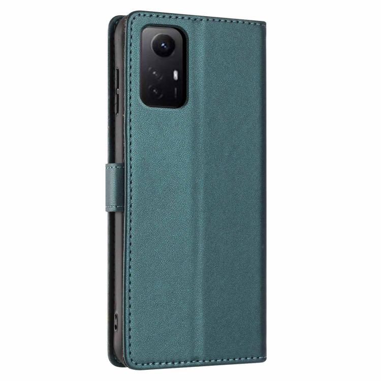 For Redmi Note 12S Tree Cat Embossed Flip Vegan Leather Phone Case