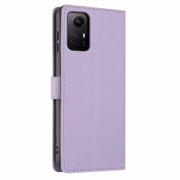 For Redmi Note 12S Tree Cat Embossed Flip Vegan Leather Phone Case