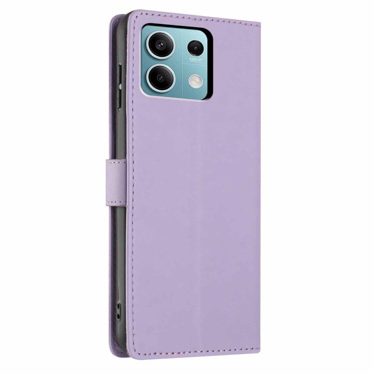 For Redmi Note 13 5G Tree Cat Embossed Flip Vegan Leather Phone Case