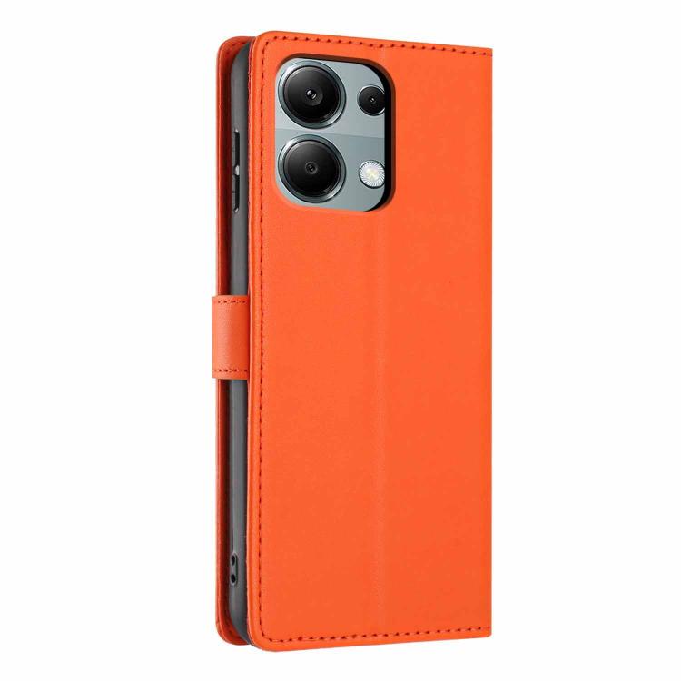 For Redmi Note 13 Pro 4G Tree Cat Embossed Flip Vegan Leather Phone Case