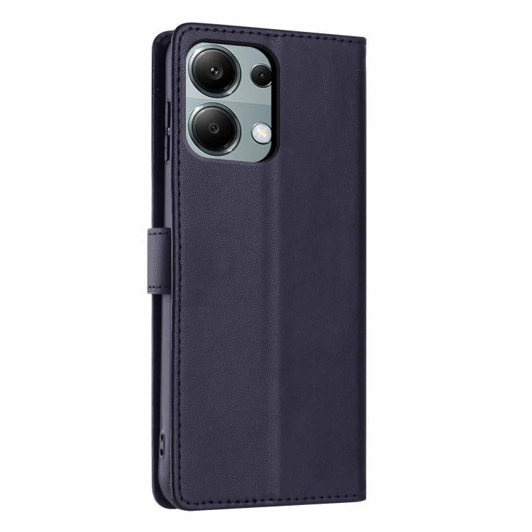 For Redmi Note 13 Pro 4G Tree Cat Embossed Flip Vegan Leather Phone Case