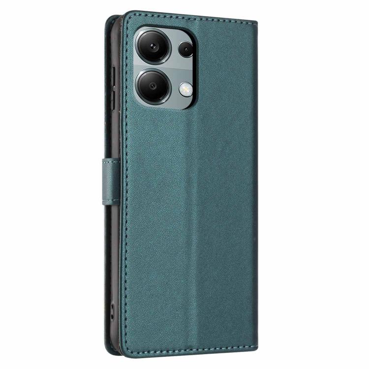 For Redmi Note 13 Pro 4G Tree Cat Embossed Flip Vegan Leather Phone Case