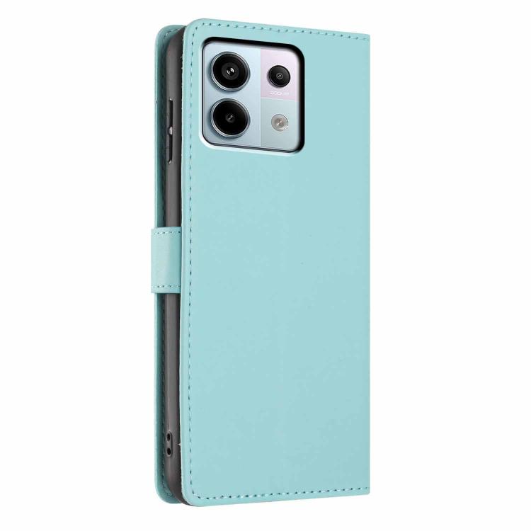 For Redmi Note 13 Pro 5G Tree Cat Embossed Flip Vegan Leather Phone Case