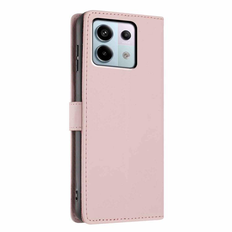 For Redmi Note 13 Pro 5G Tree Cat Embossed Flip Vegan Leather Phone Case