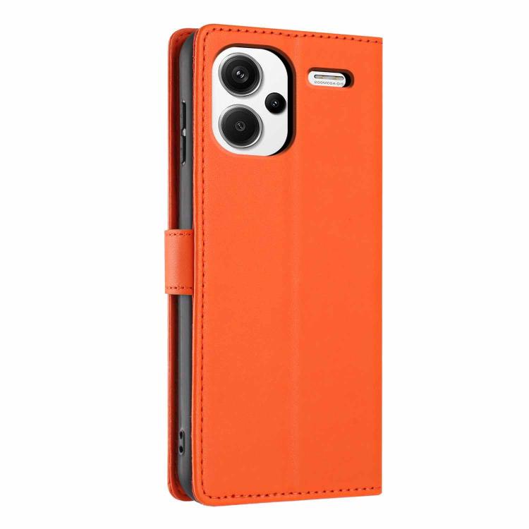 For Redmi Note 13 Pro+ Tree Cat Embossed Flip Vegan Leather Phone Case