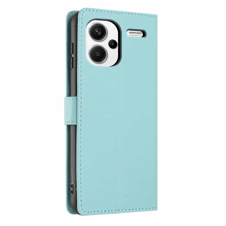For Redmi Note 13 Pro+ Tree Cat Embossed Flip Vegan Leather Phone Case