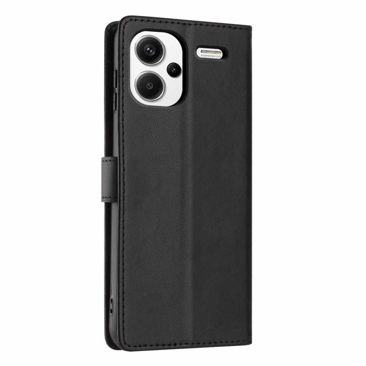 For Redmi Note 13 Pro+ Tree Cat Embossed Flip Vegan Leather Phone Case