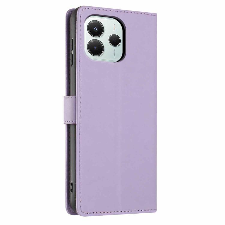 For Redmi Note 14 5G Tree Cat Embossed Flip Vegan Leather Phone Case