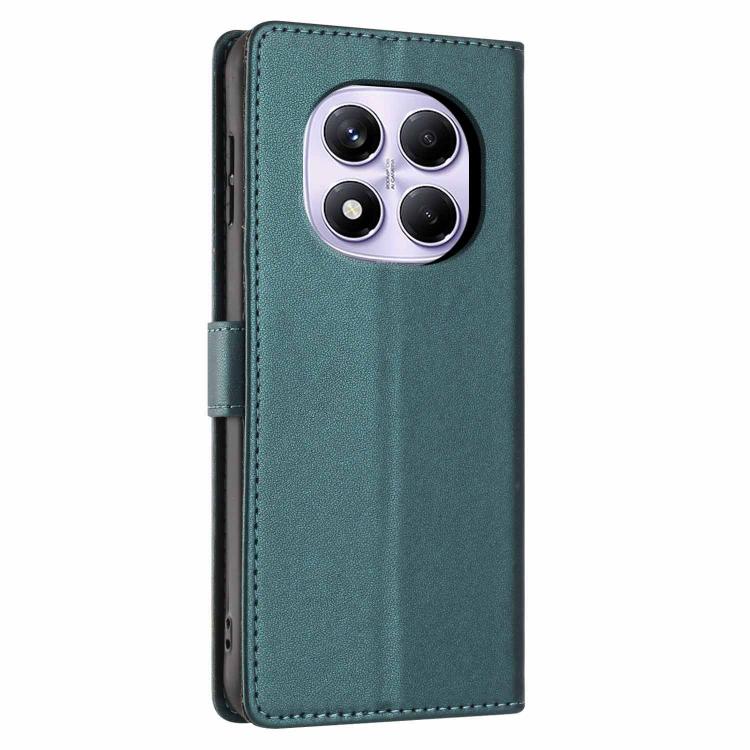For Redmi Note 14 Pro 4G Tree Cat Embossed Flip Vegan Leather Phone Case
