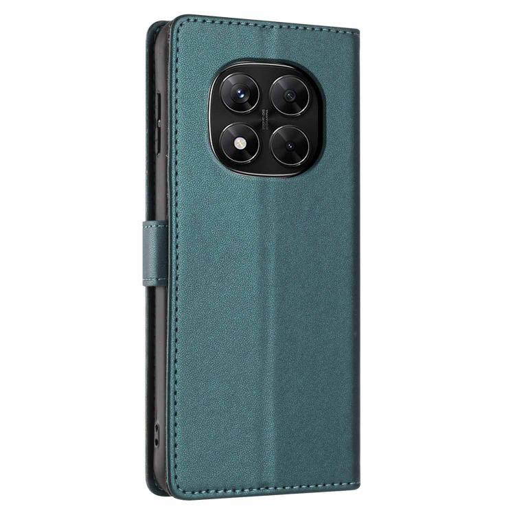 For Redmi Note 14 Pro 5G Tree Cat Embossed Flip Vegan Leather Phone Case