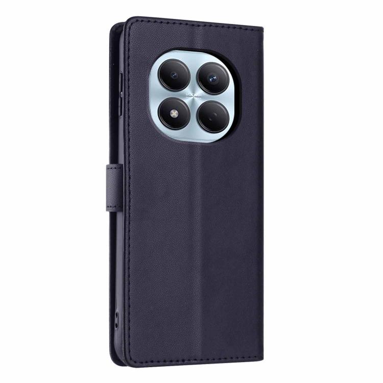 For Redmi Note 15 Pro 4G Global 163.2mm Tree Cat Embossed Flip Vegan Leather Phone Case