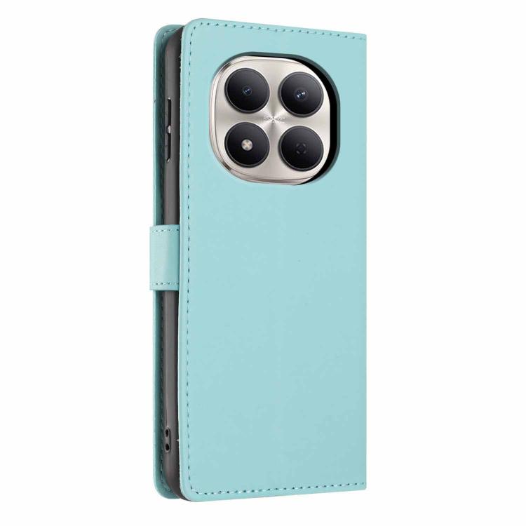 For Redmi Note 15 Pro 5G Global 163.6mm Tree Cat Embossed Flip Vegan Leather Phone Case