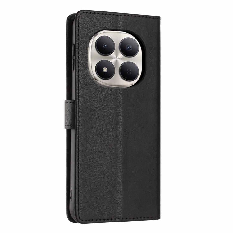 For Redmi Note 15 Pro 5G Global 163.6mm Tree Cat Embossed Flip Vegan Leather Phone Case