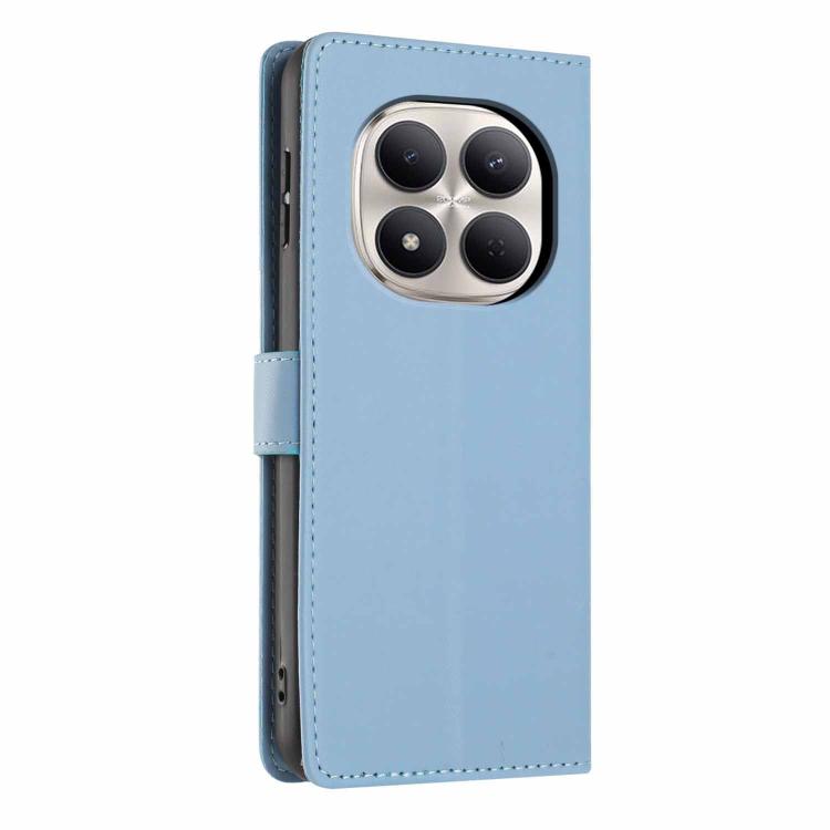 For Redmi Note 15 Pro 5G Global 163.6mm Tree Cat Embossed Flip Vegan Leather Phone Case