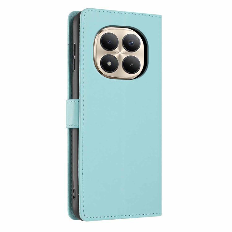 For Redmi Note 15 Pro+ 5G Global 163.3mm Tree Cat Embossed Flip Vegan Leather Phone Case