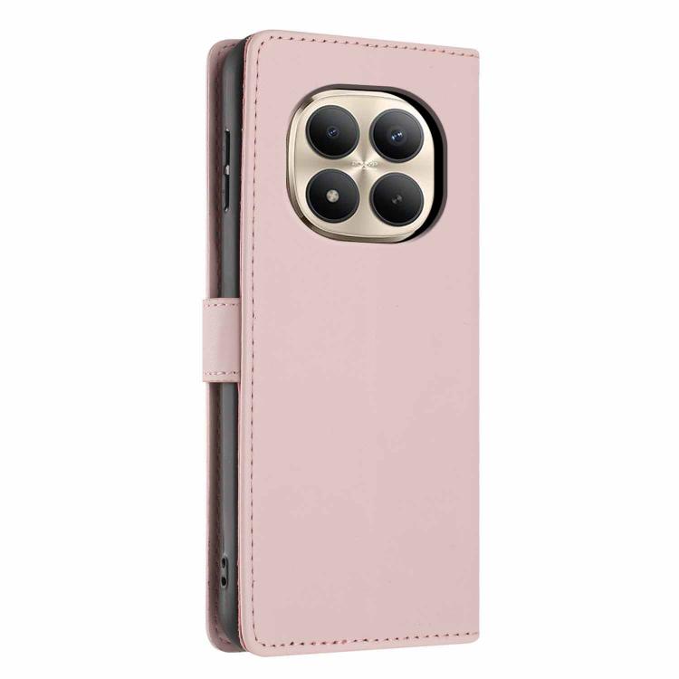 For Redmi Note 15 Pro+ 5G Global 163.3mm Tree Cat Embossed Flip Vegan Leather Phone Case