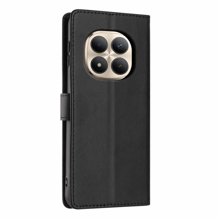 For Redmi Note 15 Pro+ 5G Global 163.3mm Tree Cat Embossed Flip Vegan Leather Phone Case
