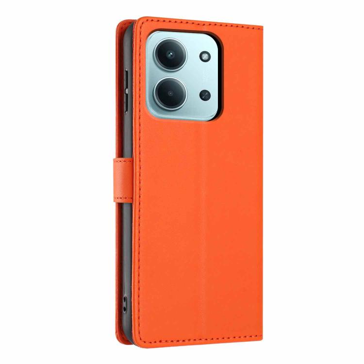 For Redmi 15C 5G / 4G Global 171mm Tree Cat Embossed Flip Vegan Leather Phone Case