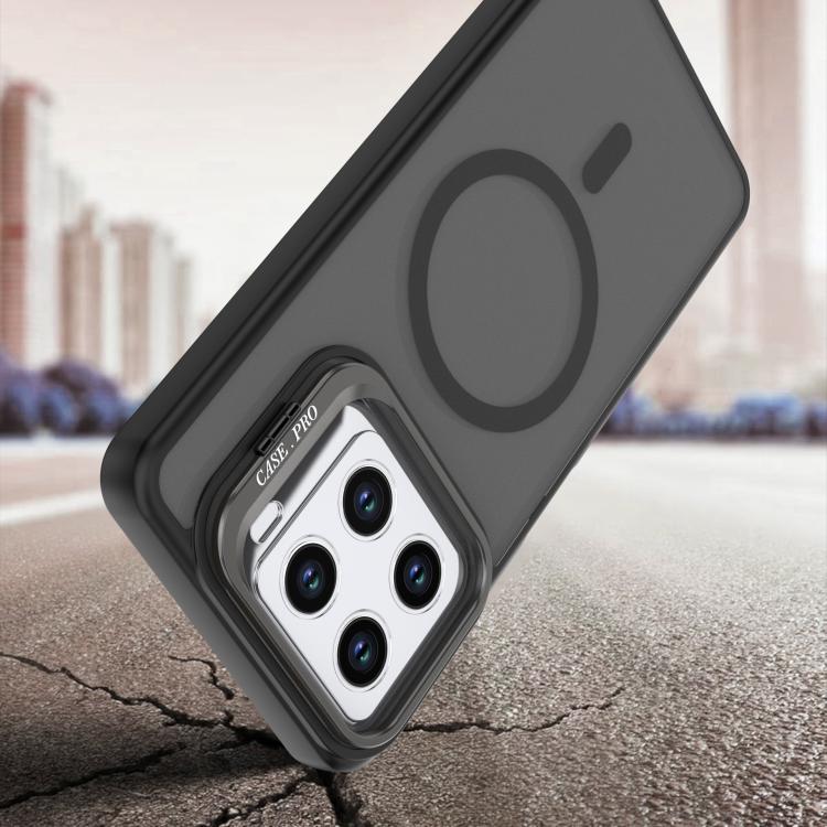 For ZTE Blade A56 4G Bright Color Frosted Skin-feel Camera Bracket Magsafe Phone Case