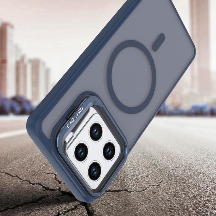 For ZTE Blade A56 4G Bright Color Frosted Skin-feel Camera Bracket Magsafe Phone Case